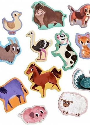 Набор магнитов magdum "ферма рисунки" ml4031-03 en 2