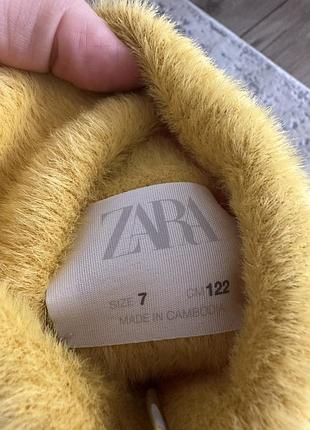 Теплий светр для дівчинки zara 4