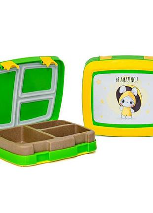 Детский ланч-бокс "be amazing" 01550/03 крышка на защелках