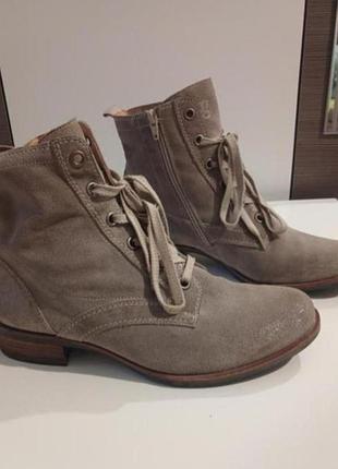 Брендовые женские кожаные ботинки размер 40,5, 41 бренда paul green, испания.