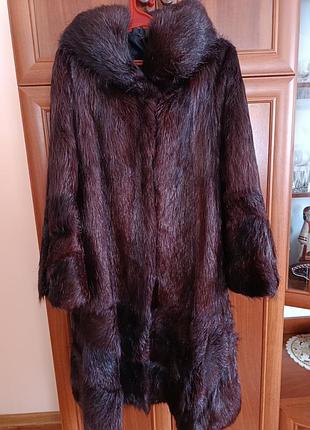 Шуба натуральна(ондатра)