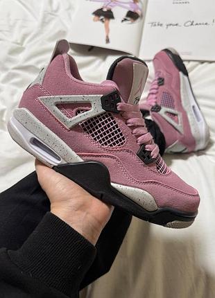 Кросівки nike air jordan 4 orchid pink