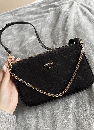 Сумка guess текстильна