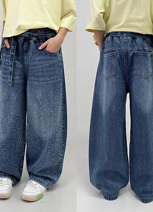 Джинси баггі на дівчинку