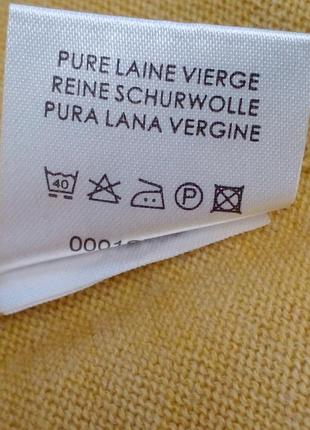 Шерстяной мужской пуловер 7