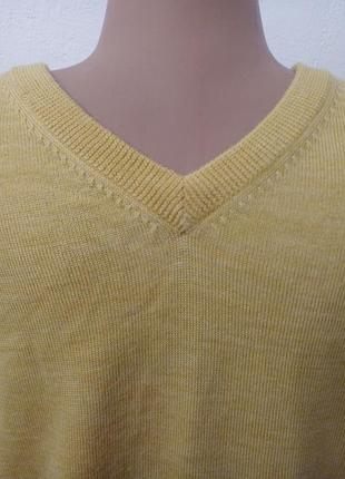 Шерстяной мужской пуловер 2