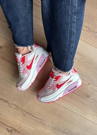 Топовые кроссовки nike air max 90 valentines day