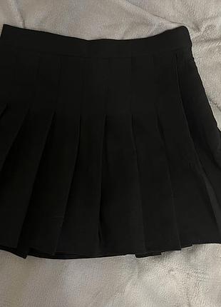 Юбка черная y2k
