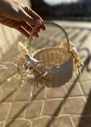 Дитячий пасхальний кошик