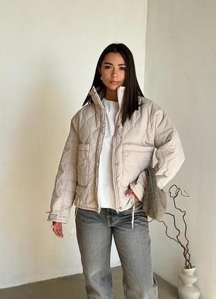 Стьобана куртка на весну