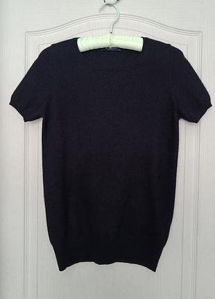 Кашемировый свитер с коротким рукавом globus