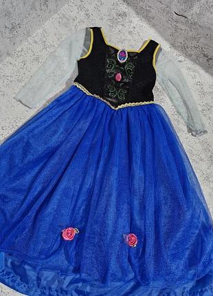 Сукня принцеси анни disney 5-6років