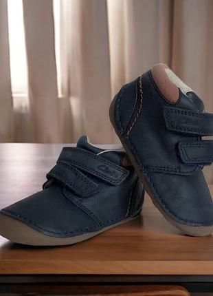 Оригінальні шкіряні мокасини, туфлі, пінетки clarks
