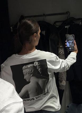 Футболка реглан лонг лонгслів zara