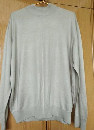 Свитер мужской шерсть/акрил в идеале р.54-56 wool