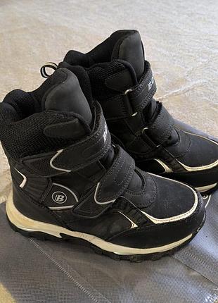 Сапоги зимние на мальчика bona