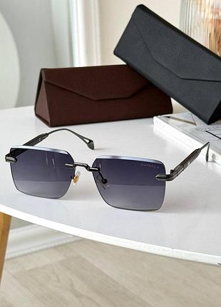 Женские солнцезащитные очки безободковые new очки бренд maybach