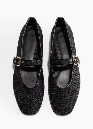 Балетки з ремінцем в стилі mary jane36,37,39