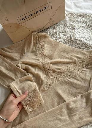 Лонгслів з кашеміром intimissimi