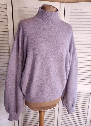 Сиреневый джемпер