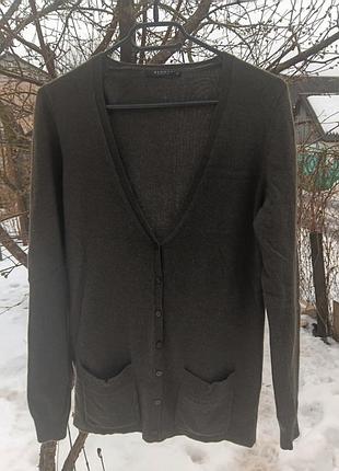 Кашеміровий кардиган, хаки