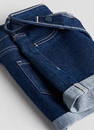 H&m джинсові шорти для дівчинки сині 110см(4-5р) 3