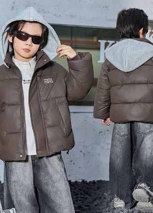 Детская деми-куртка, которая не боится дождя 6