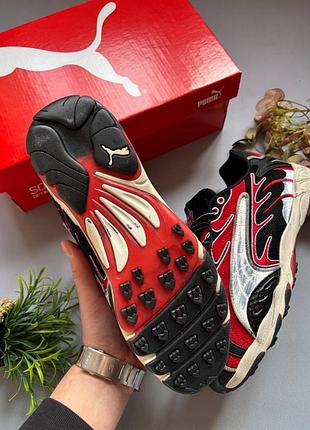 Puma inhale x a$ap rocky black pop red 9