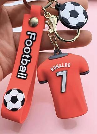 Силіконовий брелок фігурка футболіст роналдо роналду ronaldo португалія на сумку рюкзак для ключів