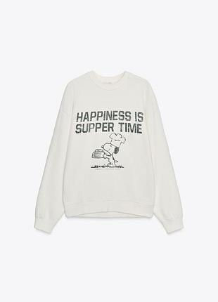 Оверсайз світшот розмір s, m  zara