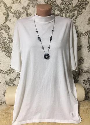 Натуральная водолазка футболка