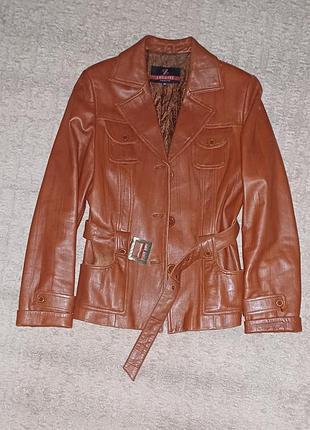 Куртка шкірянинка жіноча💜