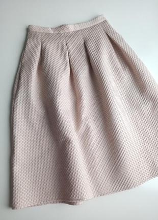 Красивая стильная юбка миди3 фото