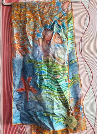 Новий шовковий шарф canary nature