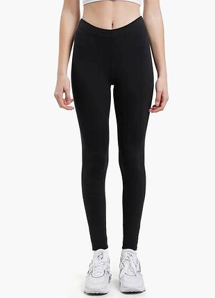 Лосины леггинсы женские nike, just do it ✅ at5446-010 размер м