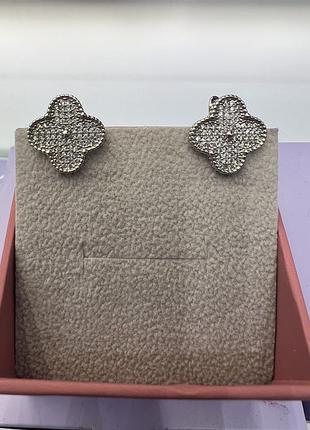 Розкішні сережки  в стилі van cleef & arpels! 10