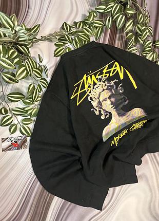 Оверсайз stussy світшот l supreme style