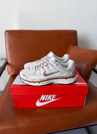 Nike p-6000 beige caramel