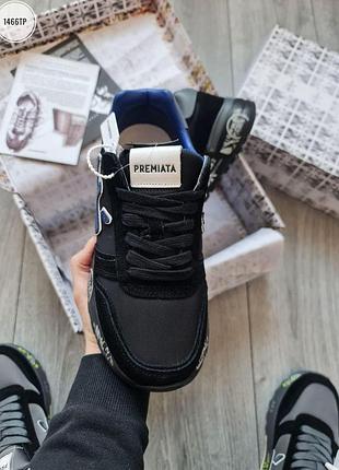 Premiata mick black/blue 3
