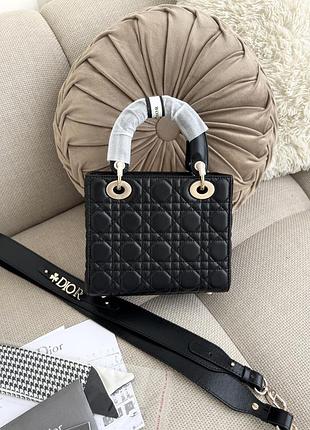 Dior lady black gold 2