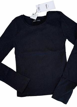 Лонгслив в рубчик sinsay