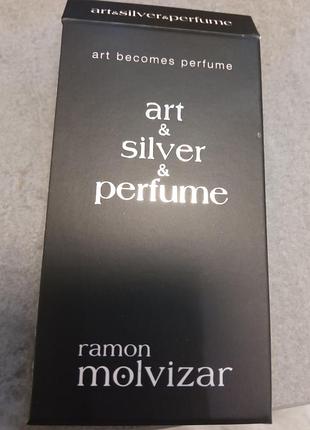 Art & silver & perfume ramon molvizar 3 ml  eau de parfum 3