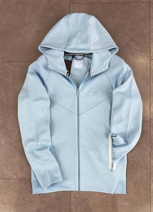♻️зіп-худі блакитне nike nocta