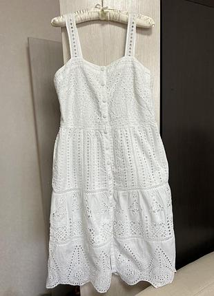 Котоновий сарафан, сукня next, zara