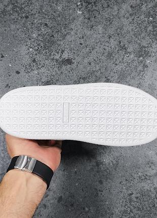 Puma suede xl black white 6