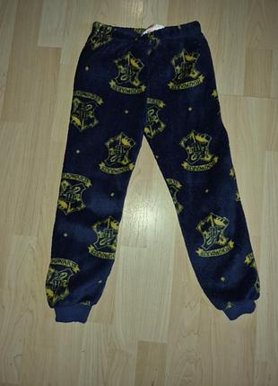 Пижамные штаны флисовые принт камуфляж