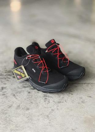 Чоловічі кросівки salomon fury 3 black / red