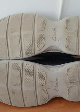 Кожаные кроссовки фирмы clarks оригинал 4
