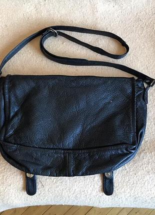 Чоловіча шкіряна сумка. 2