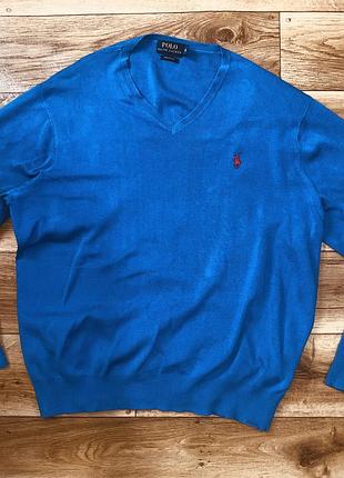 Светер polo ralph lauren v-образний
